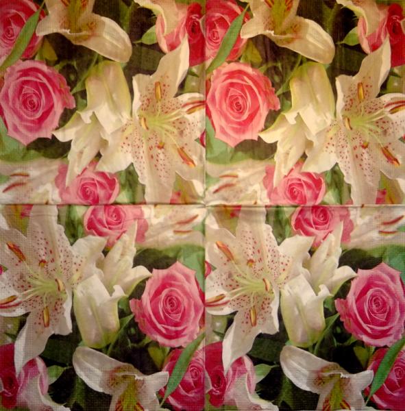 093 Lilien - 3-lagig